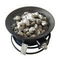 Bronze Bærbar Steel Flydende Propan Fire Pit